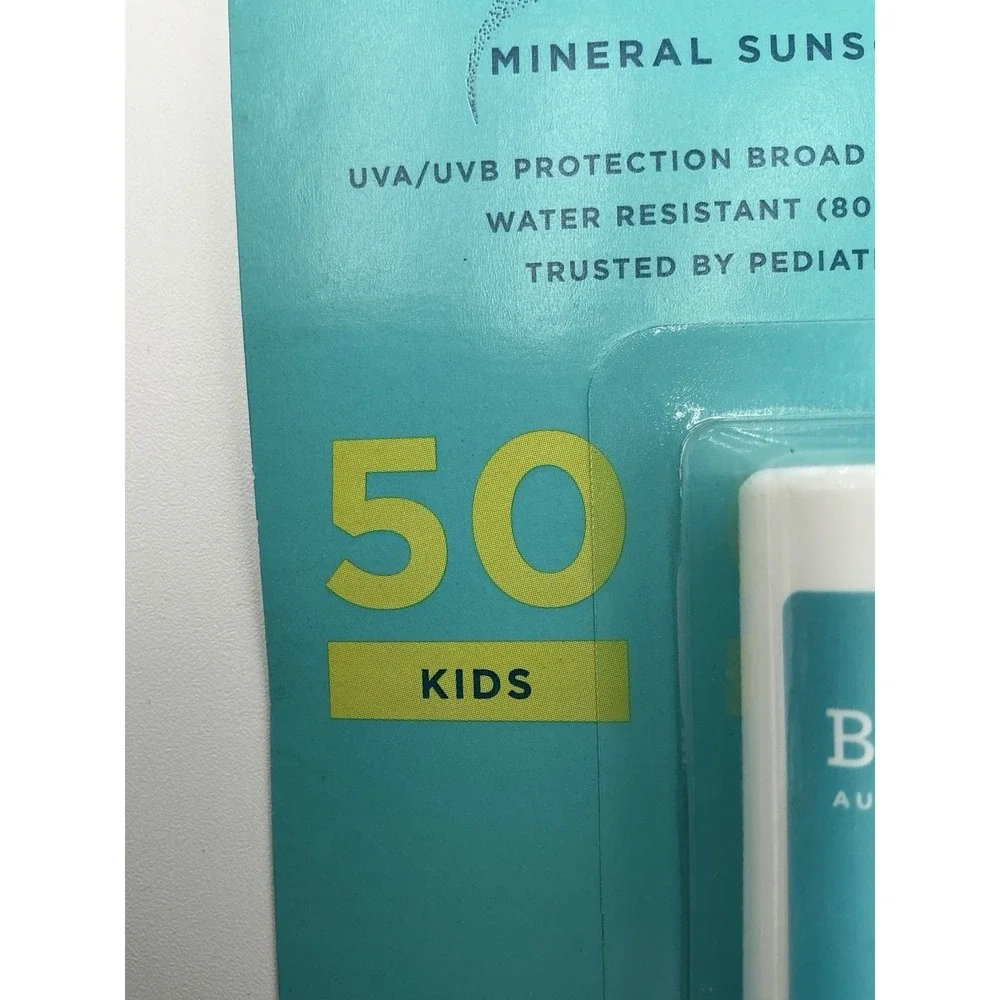 Blue Lizard Kids SPF 50 Mineral Sunscreen Stick 0.5 oz‎ Water Resistant